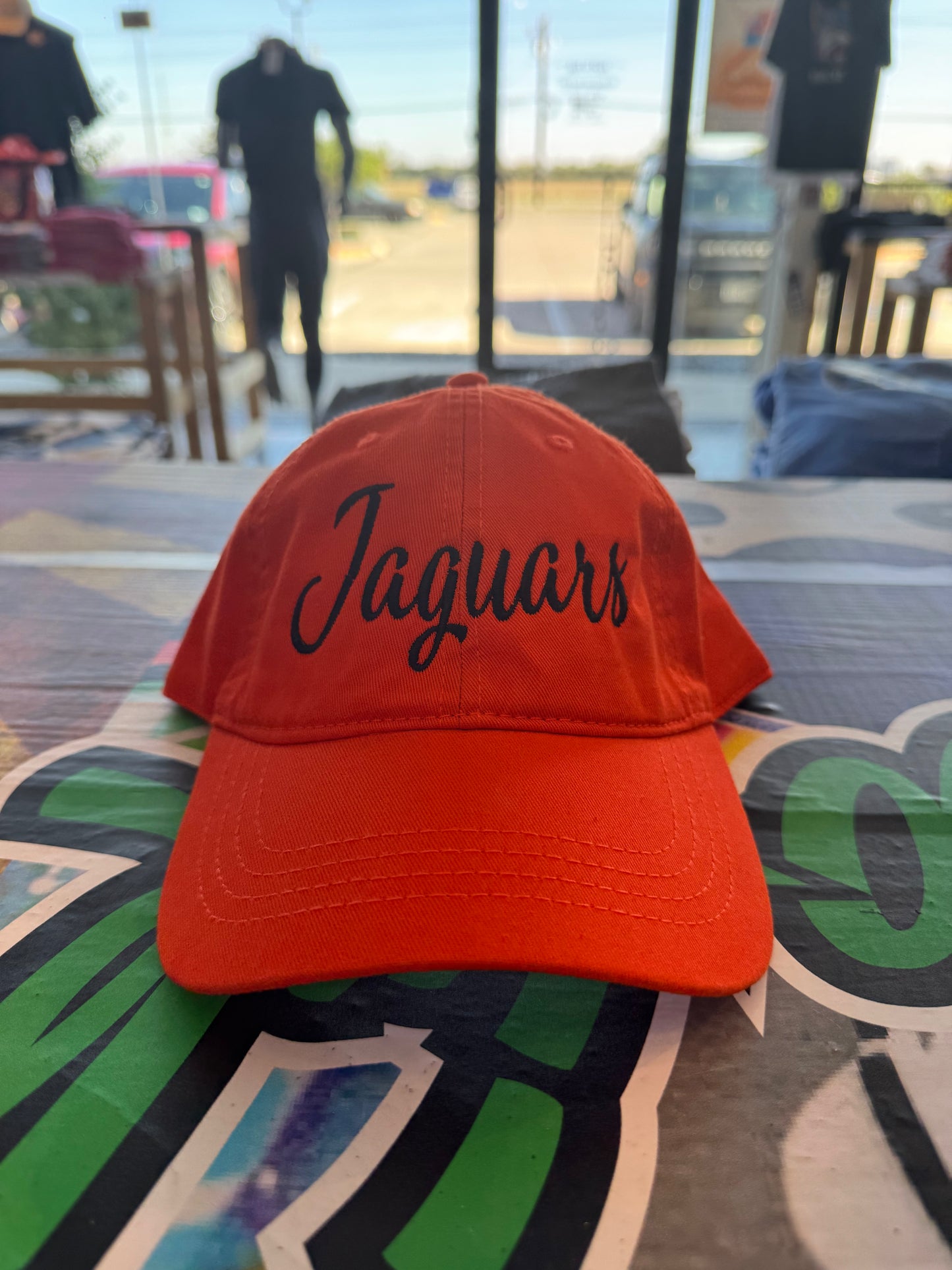 Orange jags cap